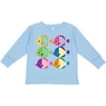 thumbnail image 3 of Inktastic Tropical Fish Lover Girls Long Sleeve Toddler T-Shirt, 3 of 5