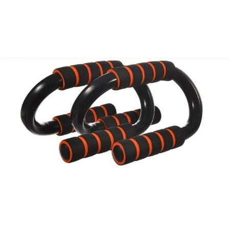 Elegantoss Push Up Bars, S Shaped Strong Athletic Muscle Builder Pushup Stands with Comfortable Foam Grip and Non-Slip