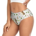 thumbnail image 2 of Balery German Shepherd Dog Ropa Interior de Algodón para Mujer con Dibujo – Braguitas Cómodas y Elásticas, Estilo Clásico-XX-Large, 2 of 6