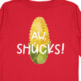 thumbnail image 4 of Inktastic Aw, Shucks Corn on the Cob Humor Boys or Girls Long Sleeve Toddler T-Shirt, 4 of 5