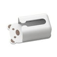 thumbnail image 4 of Wall Mounted Tissue Box, Plastic Paper Towel Dispenser Tissue Storage Box with Large Open for Kitchen Bathroom Restroom, 4 of 8