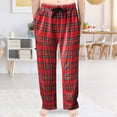thumbnail image 2 of SGMVNU Men's Pajama Pants with Pockets Christmas Pj's Pants Casual Loose Sleepwear Long Pjs Bottoms Xmas Sleep Pants Loungewear(Red, 3XL), 2 of 5