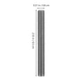 thumbnail image 2 of Masteelf 4-Pack Stainless Steel Threaded Rods 6.5cm Length x 0.8cm Diameter Metal Fasteners for and Repairs, 2 of 8