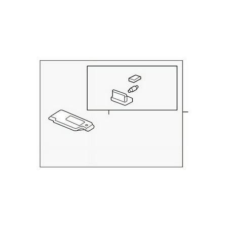 Genuine OE Honda Sun-Visor - 83280-SHJ-A12ZB