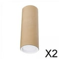 thumbnail image 1 of 2x Tubo de Cartón para Carteles Grande con Tapas Tubo Protector Embalaje de Cartón Largo para Pinturas de Carteles Contenedor de Almacenamiento para E 2 piezas, 1 of 8
