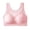 Pink, variant on Soft No Show Bras for Women Solid Color Bra Sport Bras Wireless Comfortable Full Coverage Seamless Daily Second-skin Feel Push Up Bra Stretchy Casual Plus Size Bras Breathable Bras