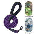 thumbnail image 4 of Dog Leash Heavy Duty Nylon Rope Leash 5Ft 6.5Ft 10Ft Leash with Padded Handle for Small Medium Large Dogs Training Outdoor, 4 of 8
