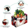 thumbnail image 3 of Santa Claus Foldable Reusable Large Capacity Oxford Cloth Storage Bin, Laundry Basket, 3 of 7