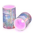 thumbnail image 7 of Yayeee Flameless Candles with Remote Flickering Battery Operated Multi Color Changing, Seaside Door, 7 of 7