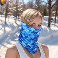 thumbnail image 5 of Unique Bargains 1 Pc Neck Gaiter Ice Silk Camouflage Scarf Mask Bandana Blue, 5 of 5