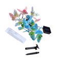 thumbnail image 2 of Bearachild 12/20 Led al aire libre Solar mariposa fibra óptica luces de hadas impermeable jardín luz Navidad cadena luz para decoración de Patio Iluminación y accesorios Solaire 2 modes 12LED Bearachild HA006385-01B, 2 of 6