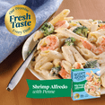 thumbnail image 2 of Scott & Jon’s Frozen Meals, Shrimp Alfredo Pasta, Microwave Meals, Frozen Lunch or Dinner for One, 9.6 oz, 2 of 11