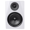 thumbnail image 2 of Rockville DPM6W 6.5" 2-Way 210W White Active/Powered Studio Monitor Speaker, 2 of 6