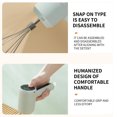 thumbnail image 5 of Snmubt Electric Eggs Beater Household Small Semi-Automatic Eggs Beater Garlic Masher Kitchen Gadgets (Plastic), 5 of 9