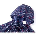 thumbnail image 2 of Houderco Poncho Impermeable Azul Para Uso Escolar Con Capucha Y Protección Completa Para, 2 of 5