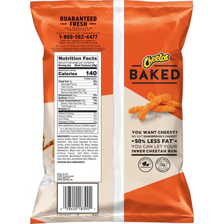Best Cheetos® Oven Baked Crunchy Cheese Snacks 7.625 oz. Bag deal