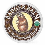 Badger Balm for Hardworking Hands, Aloe Vera & Wintergreen, 2 oz