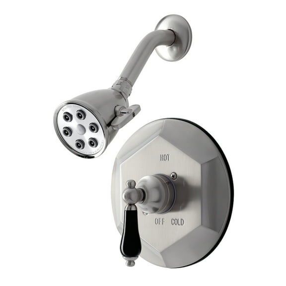 Kingston Brass VB4638PKLSO Duchess Single-Handle Pressure Balanced Shower Faucet, Brushed Nickel