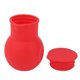 thumbnail image 1 of Taza de silicona de grado alimenticio roja para derretir y hornear chocolate para un vertido seguro, 1 of 8