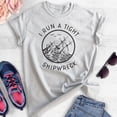 thumbnail image 2 of I Run A Tight Shipwreck Shirt, Unisex Women's Men's Tee, Funny Mom Shirt, Mothers Day Shirt, Cute Mom Tee, Heather Ash, Small, 2 of 6