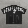 thumbnail image 3 of Camiseta de calle Y2K con estampado gráfico de hip-hop para hombre, camiseta extragrande, camiseta gótica Harajuku, nueva camiseta de manga corta, 3 of 5