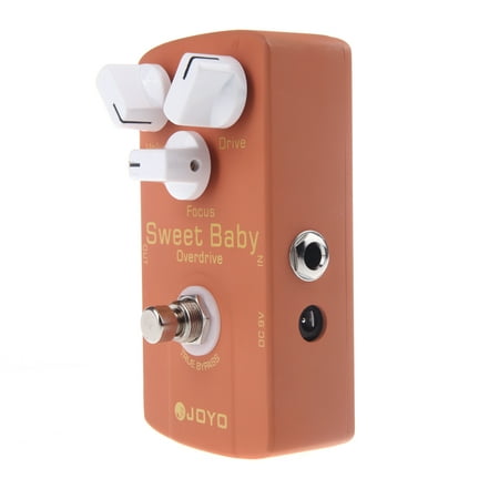 Joyo JF-36 Sweet Baby Electric Guitar Effect Pedal with Low Gain Overdrive Effect & Focus (Best High Gain Overdrive Pedals)