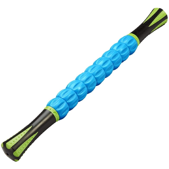Muscle Roller Stick - Perfect for Trigger Points, Deep Tissue, Myofascial Release, Leg, Quads & Calf Tightness - Designed to Relieve Stress and Relax Tight Muscles