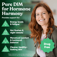 thumbnail image 2 of DIM Supplement Pure 200 Mg for Women or Men – Estrogen Hormone Balance Supplement for Energy, Fatigue, Stress, Menopause, Hot Flashes – Enhanced Bioavailability BioPerine – 60 Vegan Soft Capsules, 2 of 10