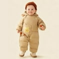 thumbnail image 5 of Cowsor Baby Snowsuit Baby Printed Winter Clothes with Hat Warm Outfits Zipper Romper Coat Jumpsuit, 5 of 6