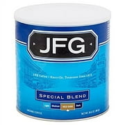 JFG Special Blend Ground Coffee, 30.6 Oz. Canister,Med Dark