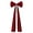 Wine 1_AA02, variant on Christmas Tree Topper Oversized Xmas Tree Bow with Long Streamers for Home Party Wedding Car Holiday Decor Supplies 2025 Wine