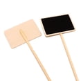 thumbnail image 2 of 20Pcs Plant Name Labels Herb Garden Home Flower Pot Undefined Blackboard Wooden Chalkboard Labels Round Rod Long Garden Supplies round rod L, 2 of 8