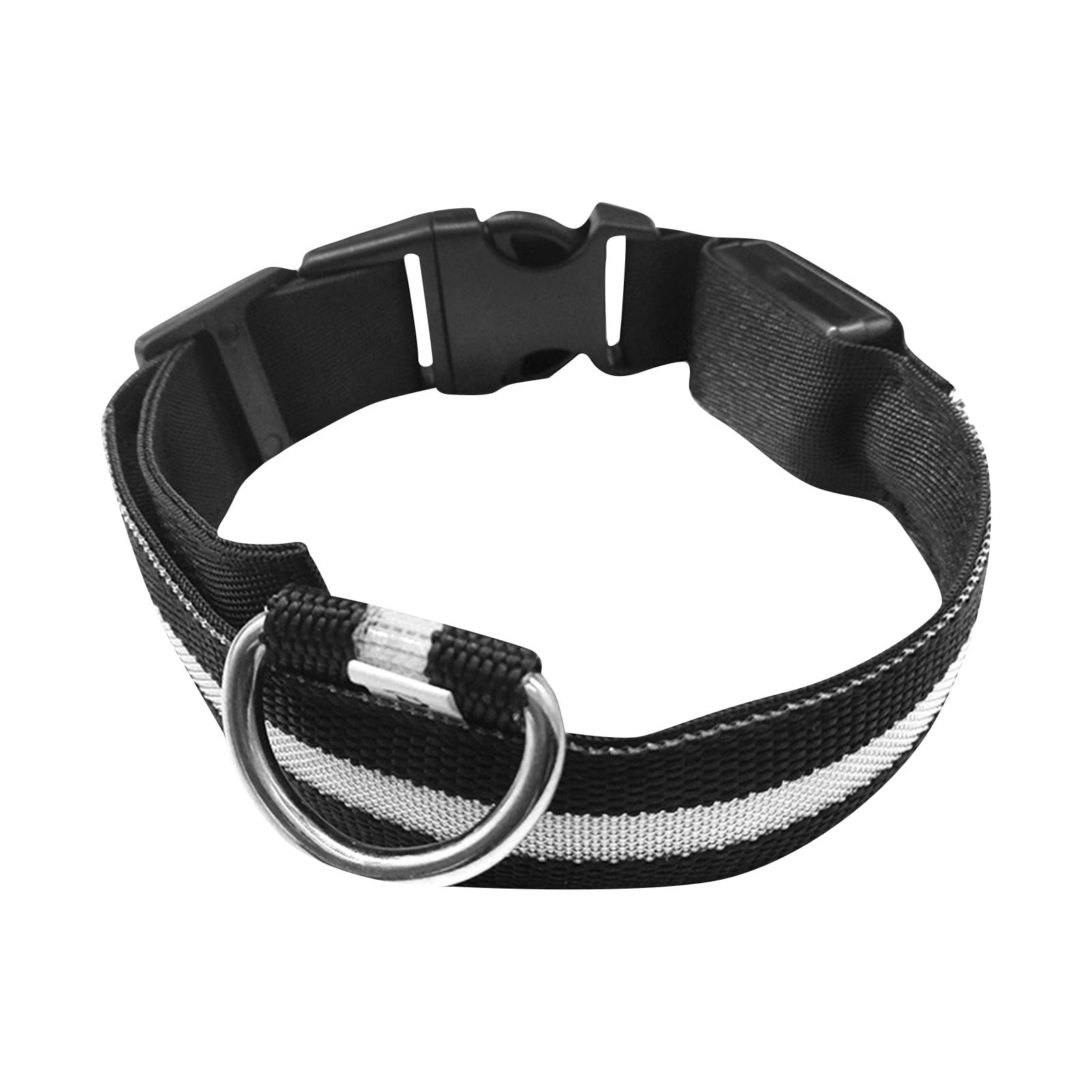 BICOASU LED Dog Collar USB Rechargeable Safety Light Up Glowing Pet