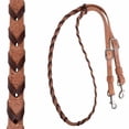 thumbnail image 2 of Martin Saddlery Rênes de Baril en Dentelle au Chocolat, 2 of 3