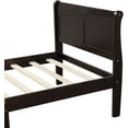 thumbnail image 5 of Harper & Bright Designs Wood Platform Bed Twin Bed Frame Mattress Foundation, Espresso, 5 of 7