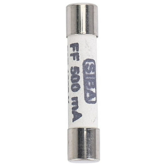 1000V 500mA 6.3 x 32mm White Ceramic Fuse for Multimeter