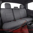 thumbnail image 7 of coverdream Tacoma Seat Covers Full Set for 2016-2023 Toyota Tacoma Double/Crew Cab SR,SR5,TRD Pro/Sport - Washable Polyester Auto Seat Covers (Full Set,Gray), 7 of 7