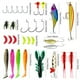 thumbnail image 2 of Pesca Con Cabezas Plantilla Ganchos Señuelos Cebo Gusano Suave para Amantes La Hombres Adultos Adolescentes, 2 of 9