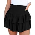thumbnail image 5 of Blotona Pleated Skirts for Women High Waist Tennis Skorts Ruffle Flowy Summer Skater Skirt Workout Mini Skirt, 5 of 10