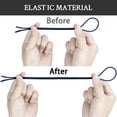 thumbnail image 2 of Endoto Shoelaces for Hey Dude Elastic Strings Replacement Laces Shoes(Color:Navy,Size:17Inch), 2 of 5