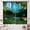 Fantasy-14, variant on Fantasy Forest Curtains Enchanted Trees Dreamy Mist Forest Landscape Curtain with Rod Pocket for Bedroom Living Room Home Decor Drapes Window Treatments 2 Panels Set 84" W X 84" L