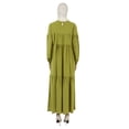 thumbnail image 5 of Olive Green - Crew neck - Unlined - Modest Dress - Refka, 5 of 5