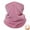Z1-Pink, variant on Neck Gaiter, Autumn and Winter Fleece Elastic Warm Neck Cover Outdoor Cold Proof Women's Cover Head and Neck Cover Extended Lightweight for Motorcycle Snowboard Neck Warmer Pink