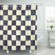 thumbnail image 1 of Cortina de Ducha Vintage ABPHQTO Blanco Crema y Negro 150x180 cm, 1 of 1