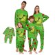 thumbnail image 1 of Matching Christmas Pajamas Set Green Family Sleepwear (Women, XL), 1 of 5