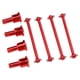 thumbnail image 1 of Juego De Juntas Diff Cup Outdrives, Alto Rendimiento De Aluminio Diff Outdrives Joint Cup Durabilidad Fuerte Resistencia Al Desgaste Para 1/18 RC Car ANGGREK Rojo, 1 of 8