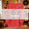 thumbnail image 4 of Jsaierl Women's Christmas Sweatshirts Plus Size Gnomes Graphic Sweatshirt Cotton Trendy Pullover Crewneck Tunic Long Sleeve Tops S-2XL, 4 of 9