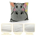 thumbnail image 4 of ONETECH Cartoon Animal Pillow Covers Pillowcase Throw Pillow Covers Set Throw Cushion Case for Sofa Couch Home Decor School Cushion Case, 4 of 5