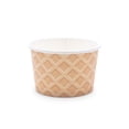 thumbnail image 1 of Weddingstar Disposable 8 Oz. Paper Ice Cream Dessert Cups - Waffle - Set Of 8, 1 of 4