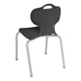 thumbnail image 5 of Learniture Profile Series School Desk Chair 18" Seat Height, Black Pack of 4, 5 of 10